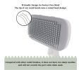 Dog Brush - Self Cleaning Dog and Cat Hair Brush, Efficient Shedding Grooming Tool for Long and Short Haired Dogs & Indoor Cats